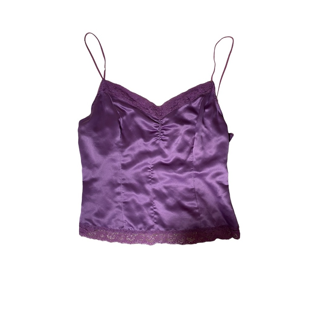 Y2K purple cami